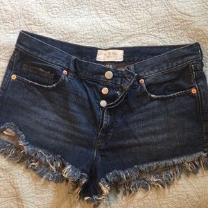 Free People Denim Shorts